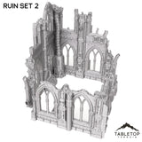 Tabletop Terrain Ruins Ruin Set 2