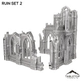 Tabletop Terrain Ruins Ruin Set 2