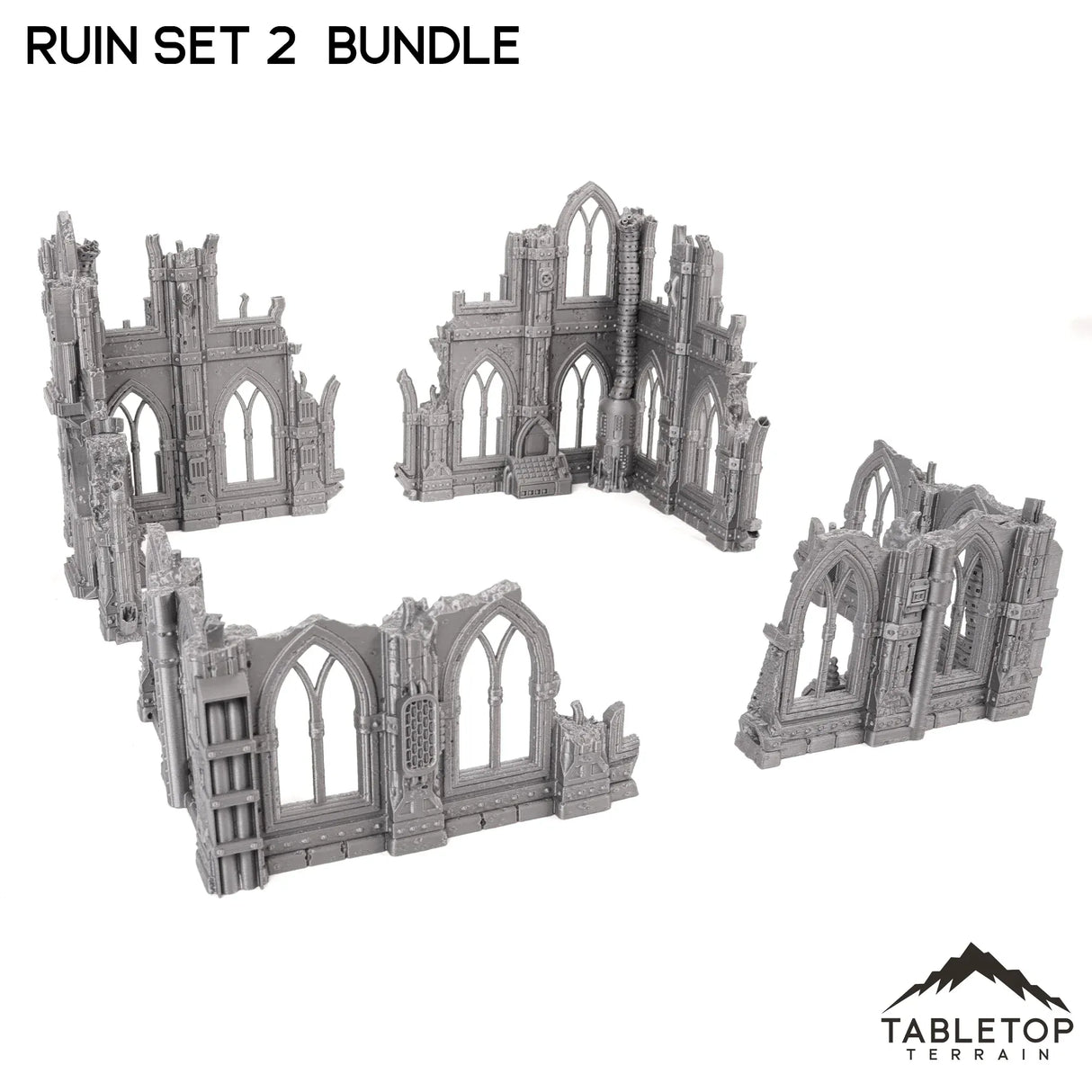 Tabletop Terrain Ruins Ruin Set 2 Bundle Ruin Set 2