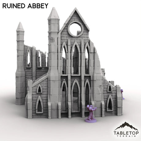 Tabletop Terrain Ruins Ruined Abbey