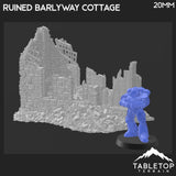 Tabletop Terrain Ruins Ruined Barlyway Cottage - Country & King - Fantasy Historical Ruins