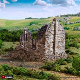 Tabletop Terrain Ruins Ruined Barlyway Cottage - Country & King - Fantasy Historical Ruins