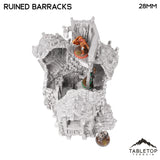 Tabletop Terrain Ruins Ruined Barracks - Hagglethorn Hollow - Fantasy Ruins
