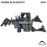 Tabletop Terrain Ruins Ruined Blacksmith - Fantasy Ruins