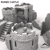 Tabletop Terrain Ruins Ruined Castle