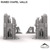 Tabletop Terrain Ruins Ruined Chapel Walls