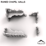 Tabletop Terrain Ruins Ruined Chapel Walls