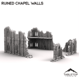 Tabletop Terrain Ruins Ruined Chapel Walls