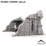 Tabletop Terrain Ruins Ruined Corner Walls