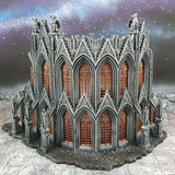 Tabletop Terrain Ruins Ruined Corner with Buttresses - Openlock