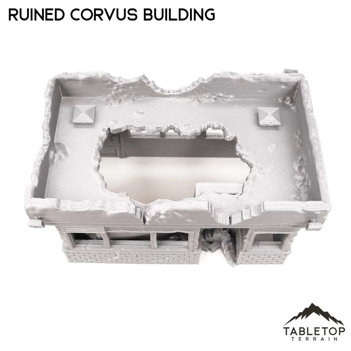 Tabletop Terrain Ruins Ruined Corvus Building