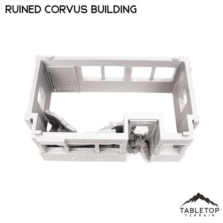 Tabletop Terrain Ruins Ruined Corvus Building