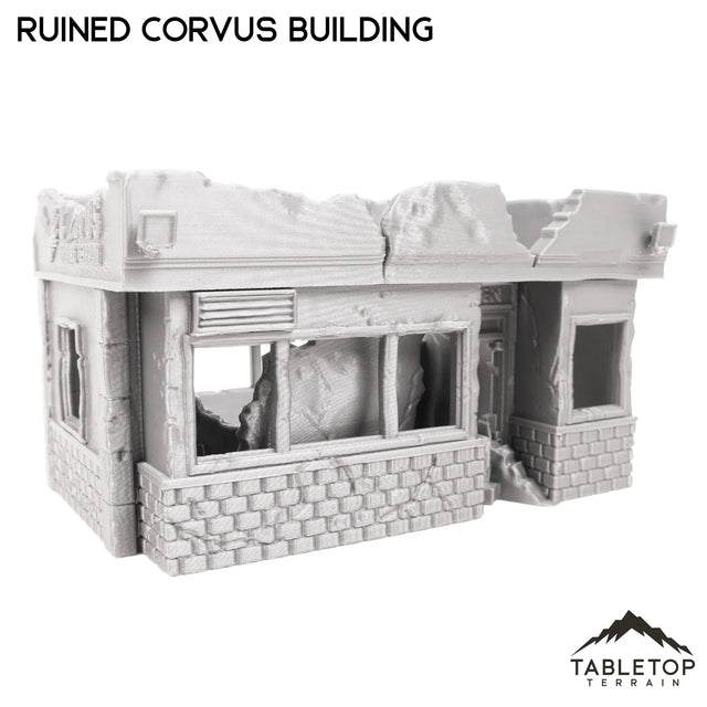Tabletop Terrain Ruins Ruined Corvus Building