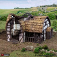 Tabletop Terrain Ruins Ruined Country Stables - Country & King - Fantasy Historical Ruins