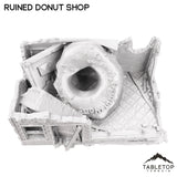 Tabletop Terrain Ruins Ruined Donut Shop - Marvel Crisis Protocol Ruins