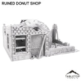 Tabletop Terrain Ruins Ruined Donut Shop - Marvel Crisis Protocol Ruins