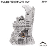 Tabletop Terrain Ruins Ruined Fisherman's Hut - Hagglethorn Hollow - Fantasy Ruins