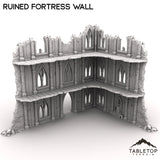 Tabletop Terrain Ruins Ruined Fortress Wall