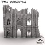 Tabletop Terrain Ruins Ruined Fortress Wall