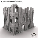 Tabletop Terrain Ruins Ruined Fortress Wall