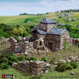 Tabletop Terrain Ruins Ruined French Mausoleum - Country & King - Fantasy Historical Ruins