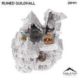Tabletop Terrain Ruins Ruined Guildhall - Hagglethorn Hollow - Fantasy Ruins