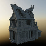 Tabletop Terrain Ruins Ruined House 2 - City of Spiritdale - Fantasy Ruins