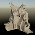 Tabletop Terrain Ruins Ruined House 2 - City of Spiritdale - Fantasy Ruins