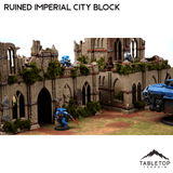 Tabletop Terrain Ruins Ruined Imperial City Block
