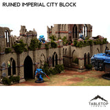 Tabletop Terrain Ruins Ruined Imperial City Block