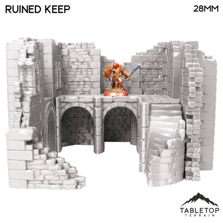 Tabletop Terrain Ruins Ruined Keep