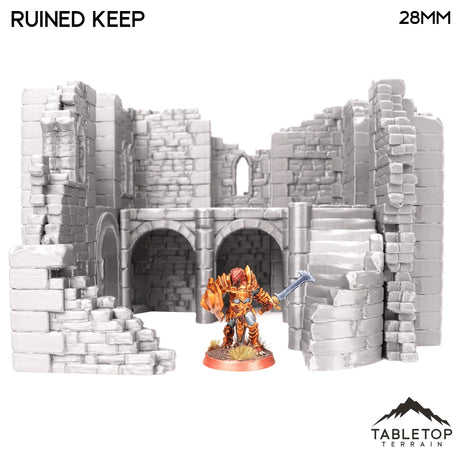 Tabletop Terrain Ruins Ruined Keep