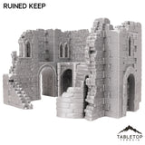 Tabletop Terrain Ruins Ruined Keep