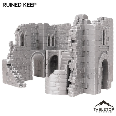 Tabletop Terrain Ruins Ruined Keep