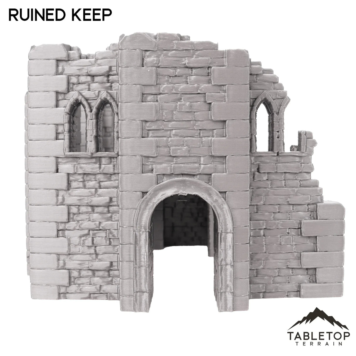 Tabletop Terrain Ruins Ruined Keep