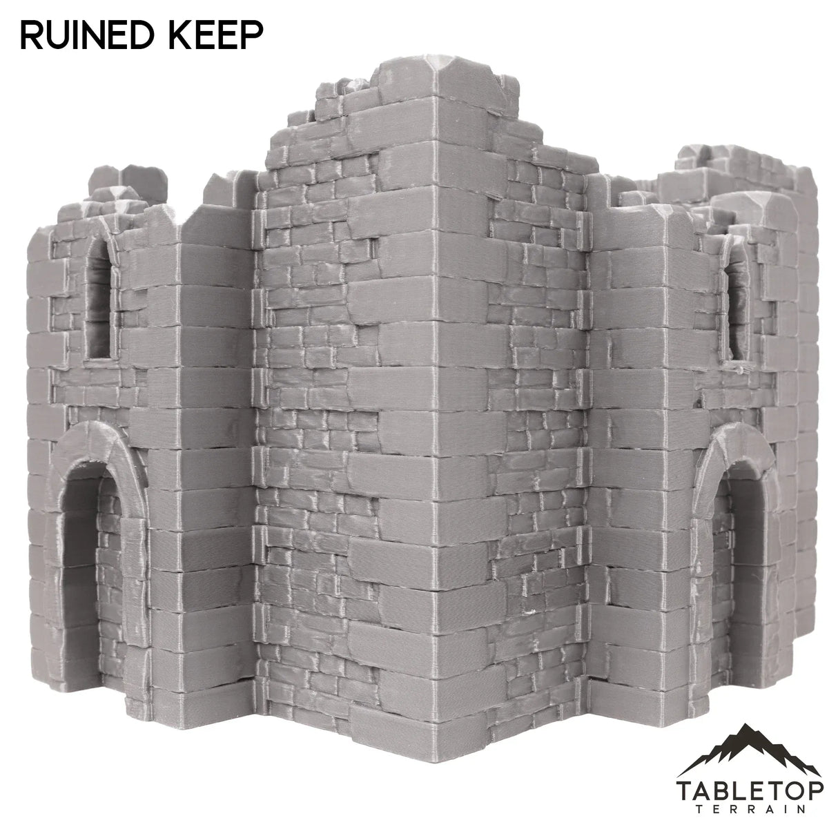 Tabletop Terrain Ruins Ruined Keep