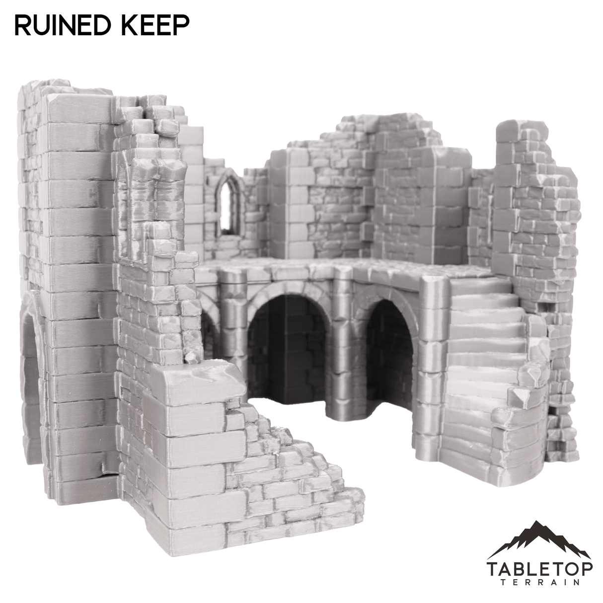 Tabletop Terrain Ruins Ruined Keep