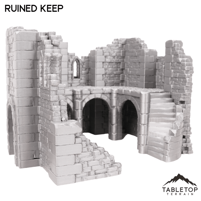 Tabletop Terrain Ruins Ruined Keep