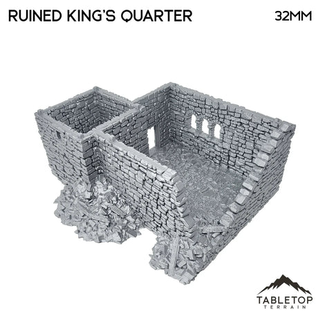 Tabletop Terrain Ruins Ruined King's Quarters - Country & King - Fantasy Historical Ruins
