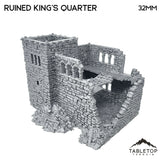 Tabletop Terrain Ruins Ruined King's Quarters - Country & King - Fantasy Historical Ruins