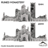 Tabletop Terrain Ruins Ruined Monastery