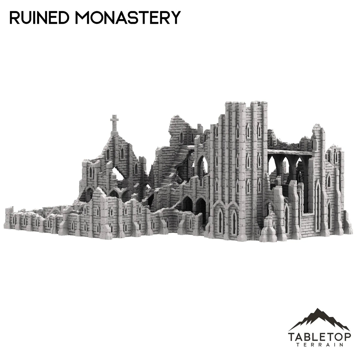 Tabletop Terrain Ruins Ruined Monastery