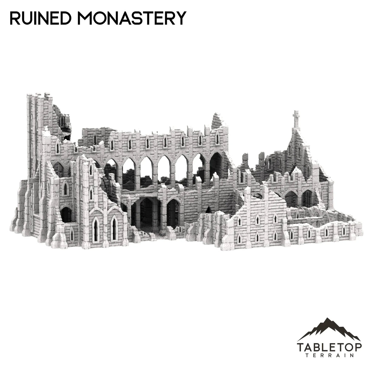 Tabletop Terrain Ruins Ruined Monastery