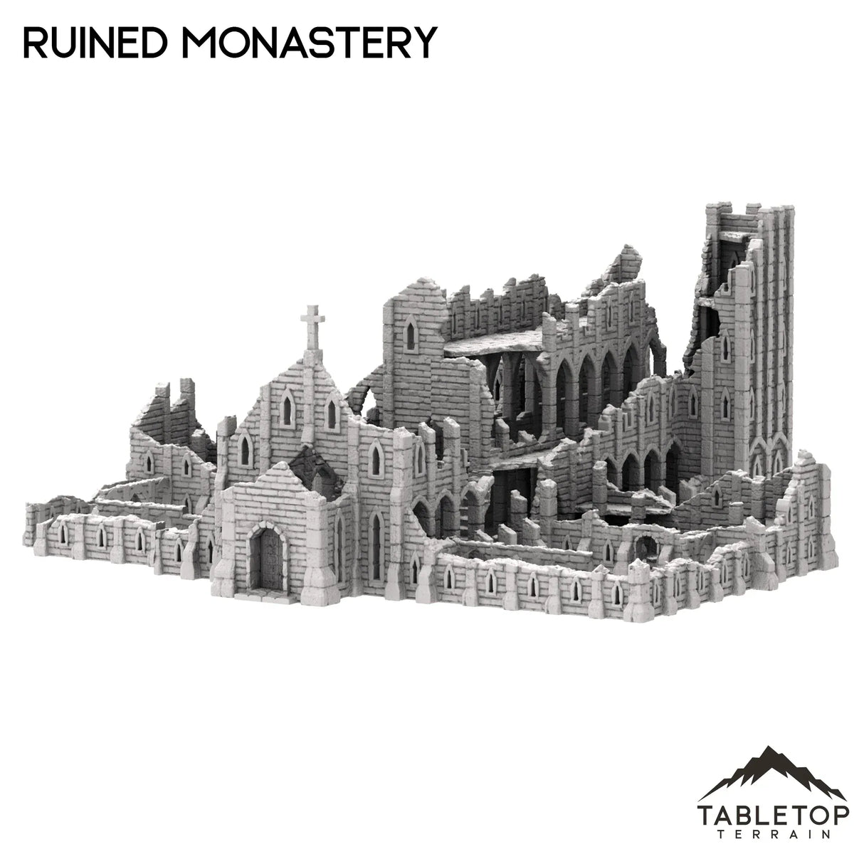 Tabletop Terrain Ruins Ruined Monastery