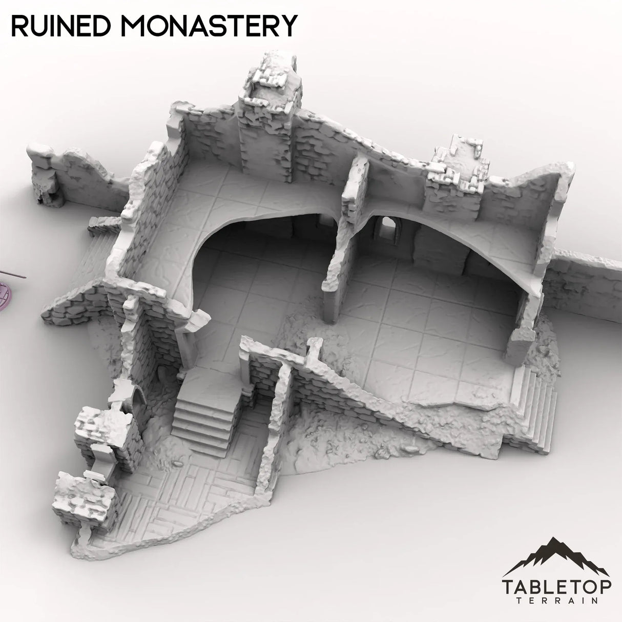 Tabletop Terrain Ruins Ruined Monastery