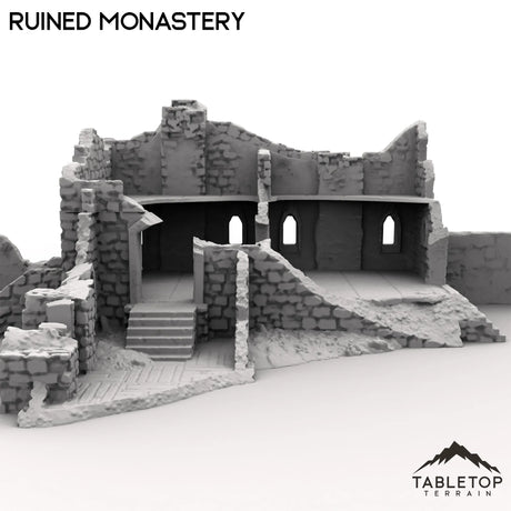 Tabletop Terrain Ruins Ruined Monastery