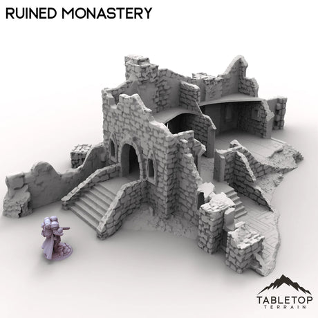 Tabletop Terrain Ruins Ruined Monastery
