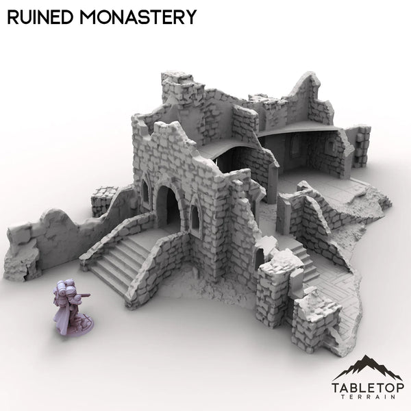 Tabletop Terrain Ruins Ruined Monastery