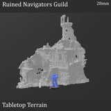 Tabletop Terrain Ruins Ruined Navigator's Guild - Fantasy Ruins