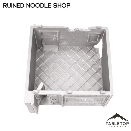 Tabletop Terrain Ruins Ruined Noodle Shop - Marvel Crisis Protocol Ruins